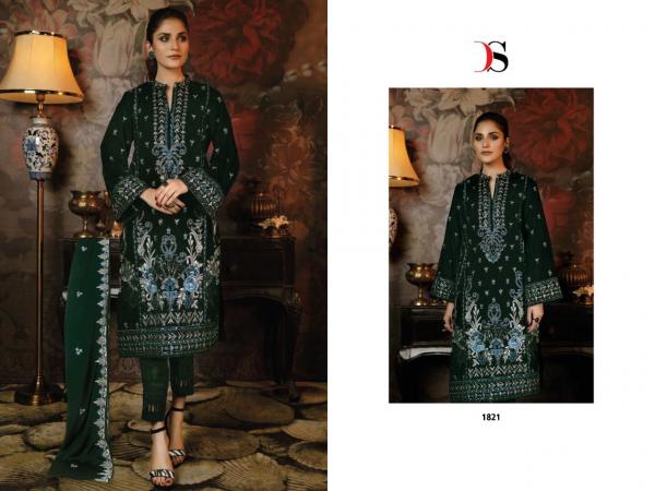 Deepsy Adan Libas 22 Velvet Embroidery Pakistani Salwar Kameez